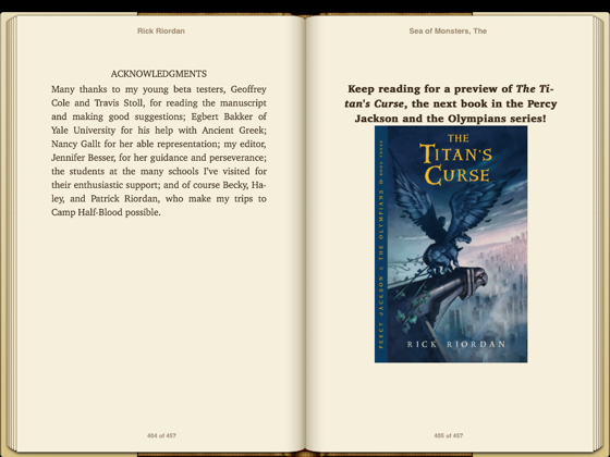 ‎sea Of Monsters The Percy Jackson And The Olympians Book 2 On Apple Books 