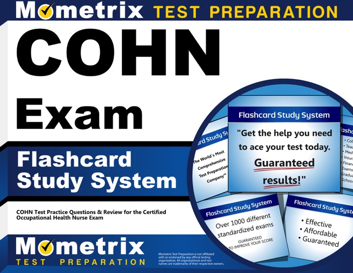 COHN Exam Flashcard Study System: