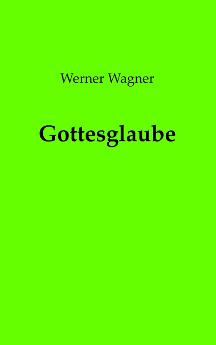 Gottesglaube