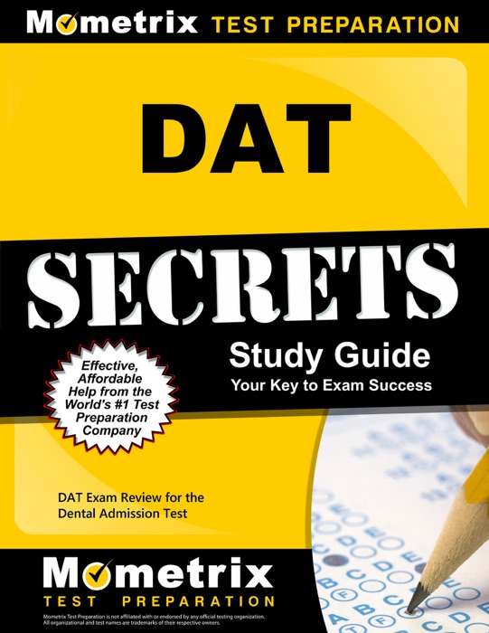 DAT Secrets Study Guide: