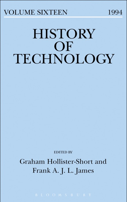 History of Technology Volume 16