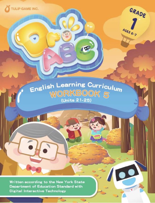 Dr. ABC: Grade 1 English Learning Curriculum: Level 3 - Workbook 5