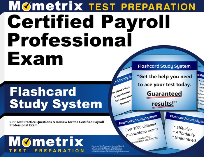 Certified Payroll Professional Exam Flashcard Study System: