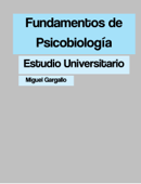 Fundamentos de Psicobiología - Miguel Gargallo