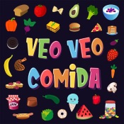 Veo Veo - Comida! Un Juego Maravilloso de Buscar y Encontrar para Niños de 2 a 4 Años!