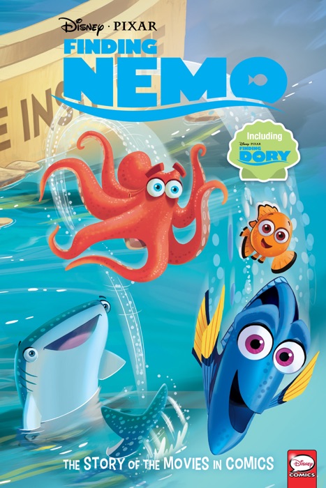 Disney/PIXAR Finding Nemo and Finding Dory: The Story of the Movies in Comics