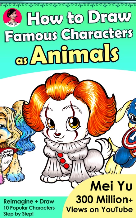 How to Draw Famous Characters as Animals