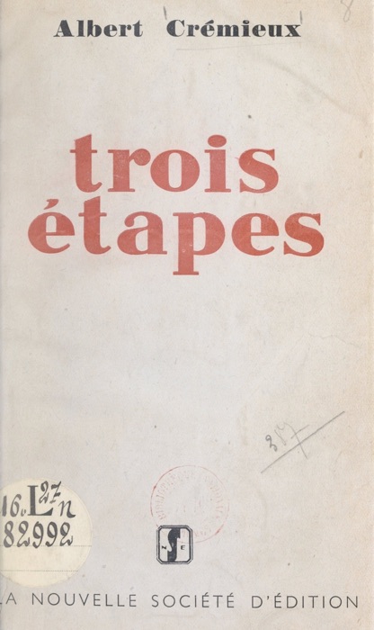 Trois étapes