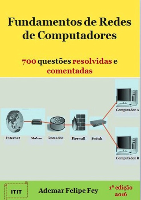 Fundamentos De Redes De Computadores: 700 Questões Resolvidas E Comentadas