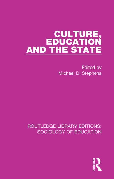 Culture, Education and the State