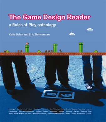 Capa do livro The Game Design Reader: A Rules of Play Anthology de Katie Salen Tekinbaş e Eric Zimmerman