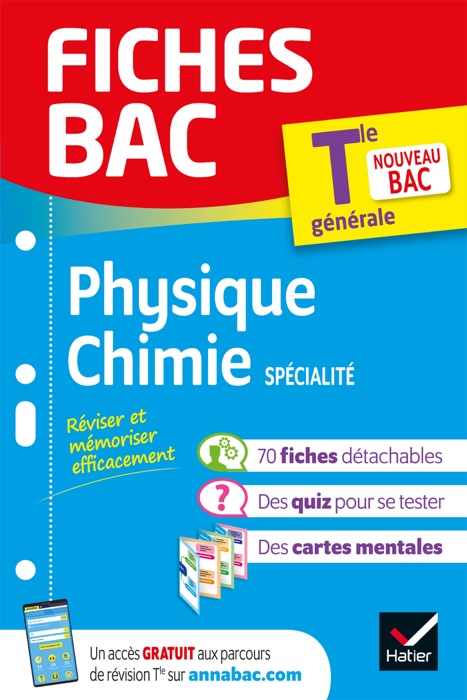 Fiches bac Physique-Chimie Tle (spécialité)