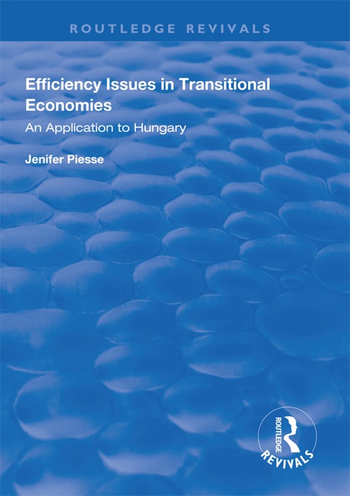Efficiency Issues in Transitional Economies