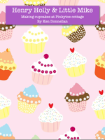 Ken Donnellan - Making cupcakes at Pinkytoe cottage artwork