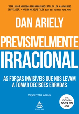 Capa do livro Previsivelmente Irracional de Dan Ariely