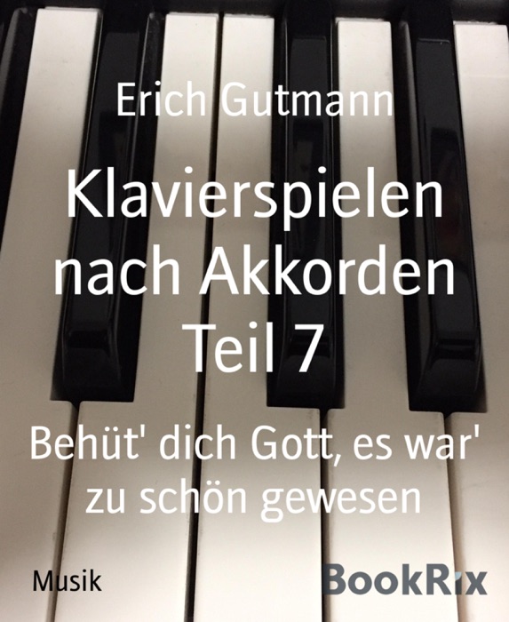 Klavierspielen nach Akkorden Teil 7