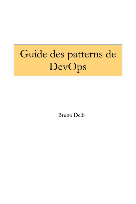 Guide des patterns de DevOps