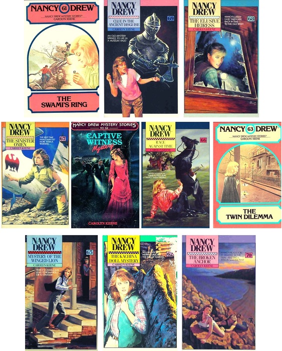 Nancy Drew Books 61-70 Box Set The Nancy Drew Mystery Stories Collection