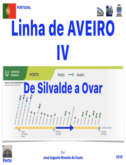 LINHA DE AVEIRO IV. De Silvalde a Ovar