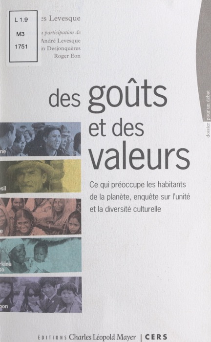 Des goûts et des valeurs