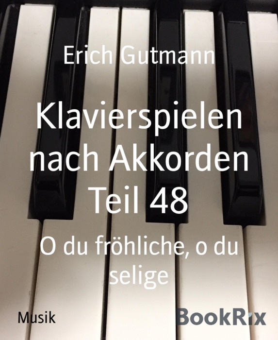 Klavierspielen nach Akkorden Teil 48