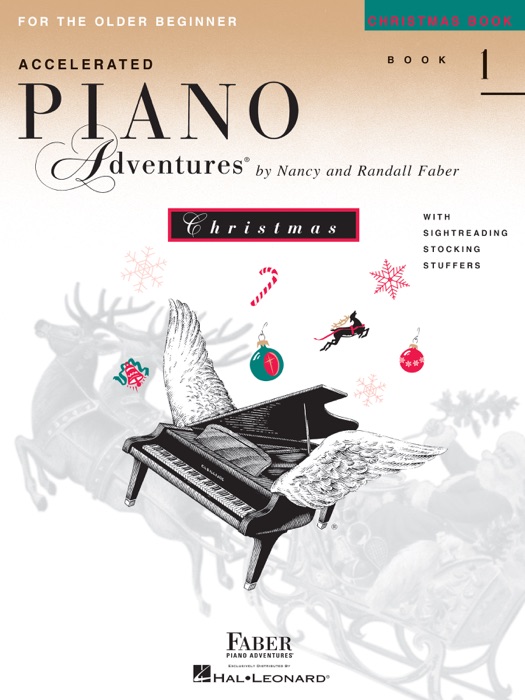 Accelerated Piano Adventures for the Older Beginner Christmas Book 1