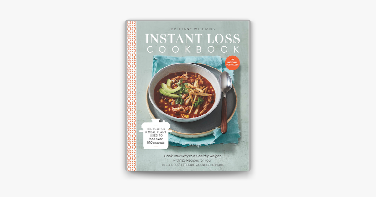 instant loss cook book