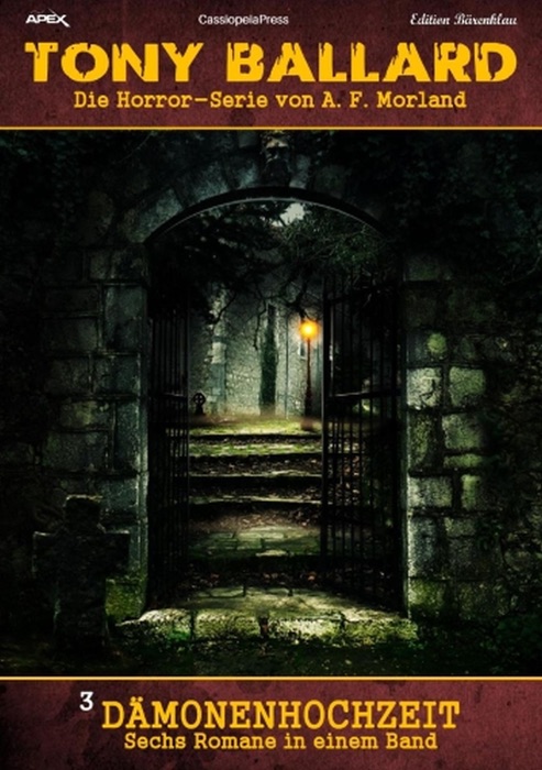 Sechs Romane Horror-Serie Tony Ballard 3 Dämonenhochzeit