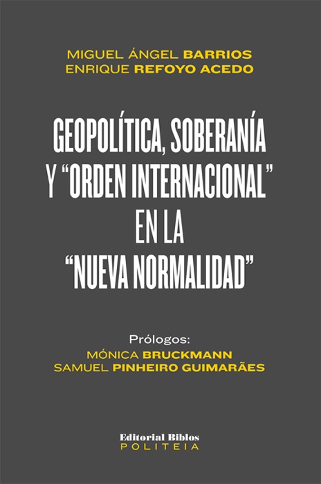 Geopolítica, soberanía y 