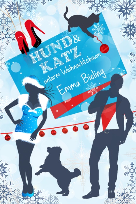 Hund und Katz unterm Weihnachtsbaum