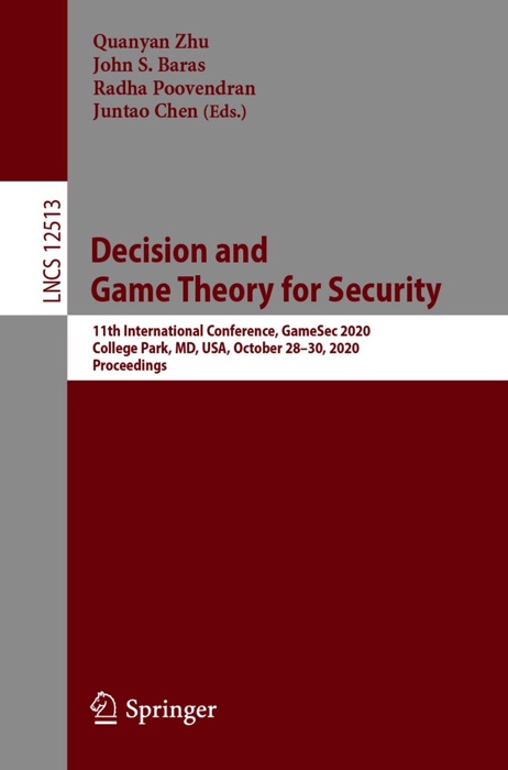 Decision and Game Theory for Security