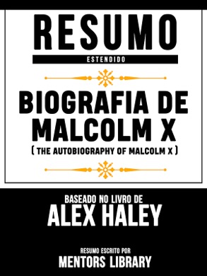 Capa do livro The Autobiography of Malcolm X de Malcolm X and Alex Haley