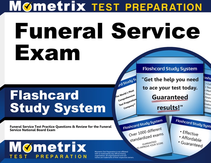 Funeral Service Exam Flashcard Study System: