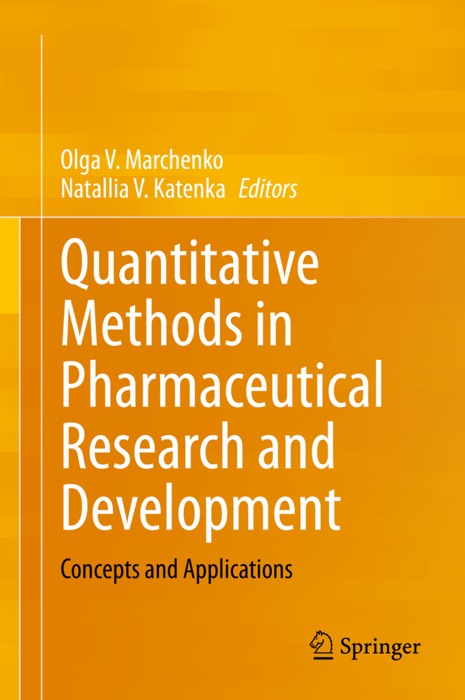 Quantitative Methods in Pharmaceutical Research and Development