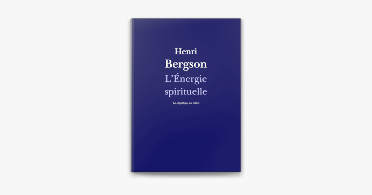 L Energie Spirituelle On Apple Books