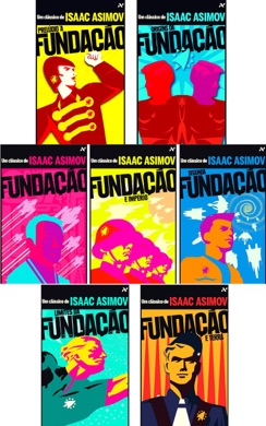 Capa do livro A Fundação de Isaac Asimov