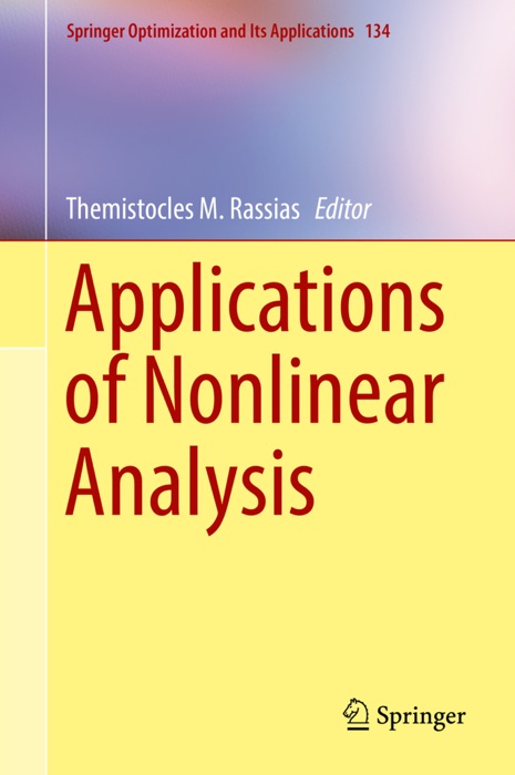 Applications of Nonlinear Analysis