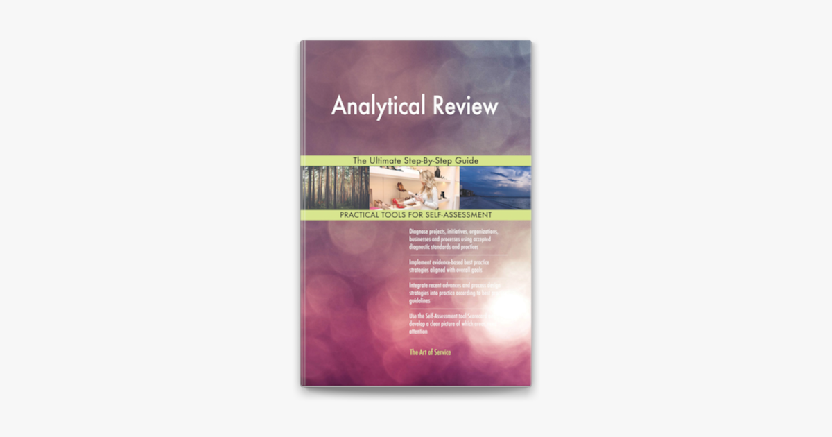 ‎Analytical Review The Ultimate Step-By-Step Guide On Apple Books