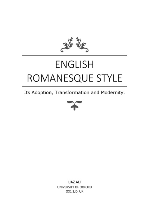 English Romanesque Style: Its Adoption, Transformation and Modernity