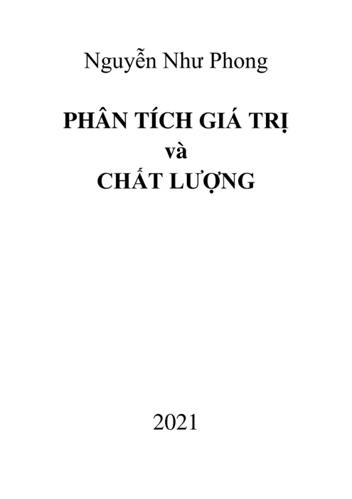 Phân tích giá trị và chất lượng