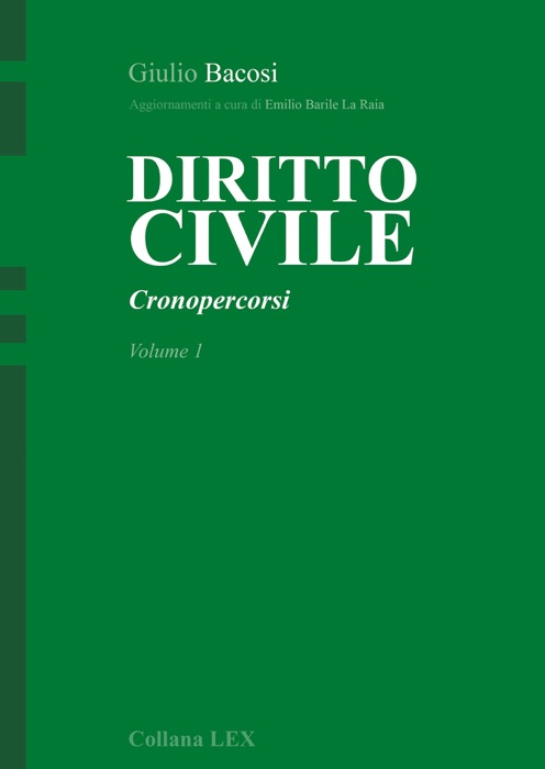 DIRITTO CIVILE - Cronopercorsi - Volume 1