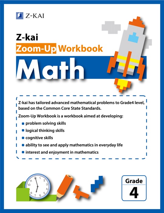 Zoom-Up Workbook Math Grade 4