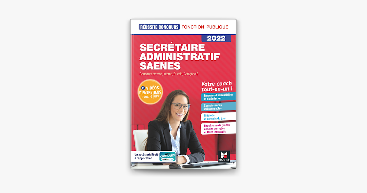 ‎Reussite Concours - Secrétaire Administratif, SAENES - Catégorie B ...