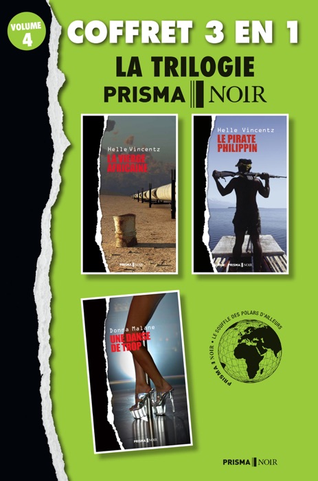 Coffret Prisma Noir 4 : La vierge africaine , Le pirate philippin , Une danse de trop