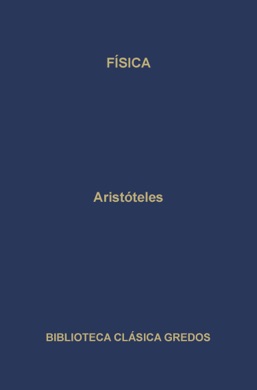 Capa do livro Física VII de Aristóteles