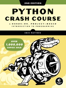 Python Crash Course, 2nd Edition Book Cover