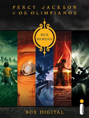 Capa do livro Série A Batalha do Labirinto de Rick Riordan