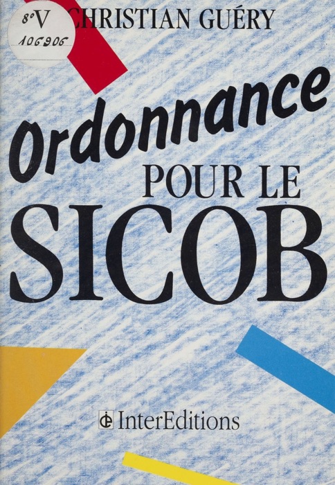 Ordonnance pour le S.I.C.O.B.