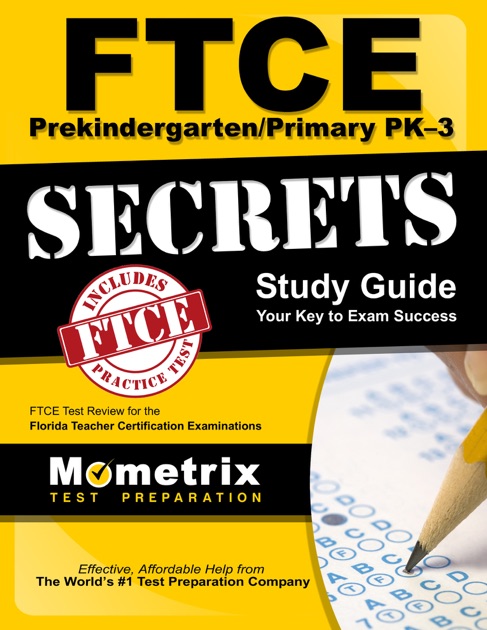 Ftce Prekindergarten Primary Pk 3 Secrets Study Guide By