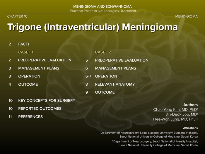 Trigone Intraventricular Meningioma